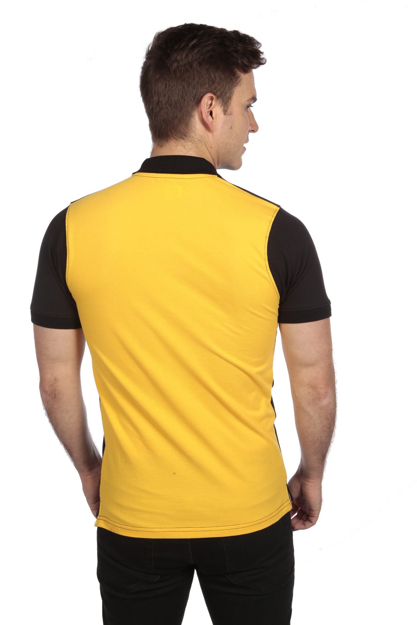 yellow golf tshirt