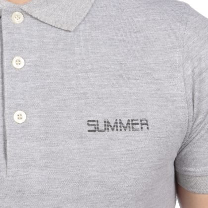 POLO Shirt – Short sleeve – Golf T-Shirt -Grey