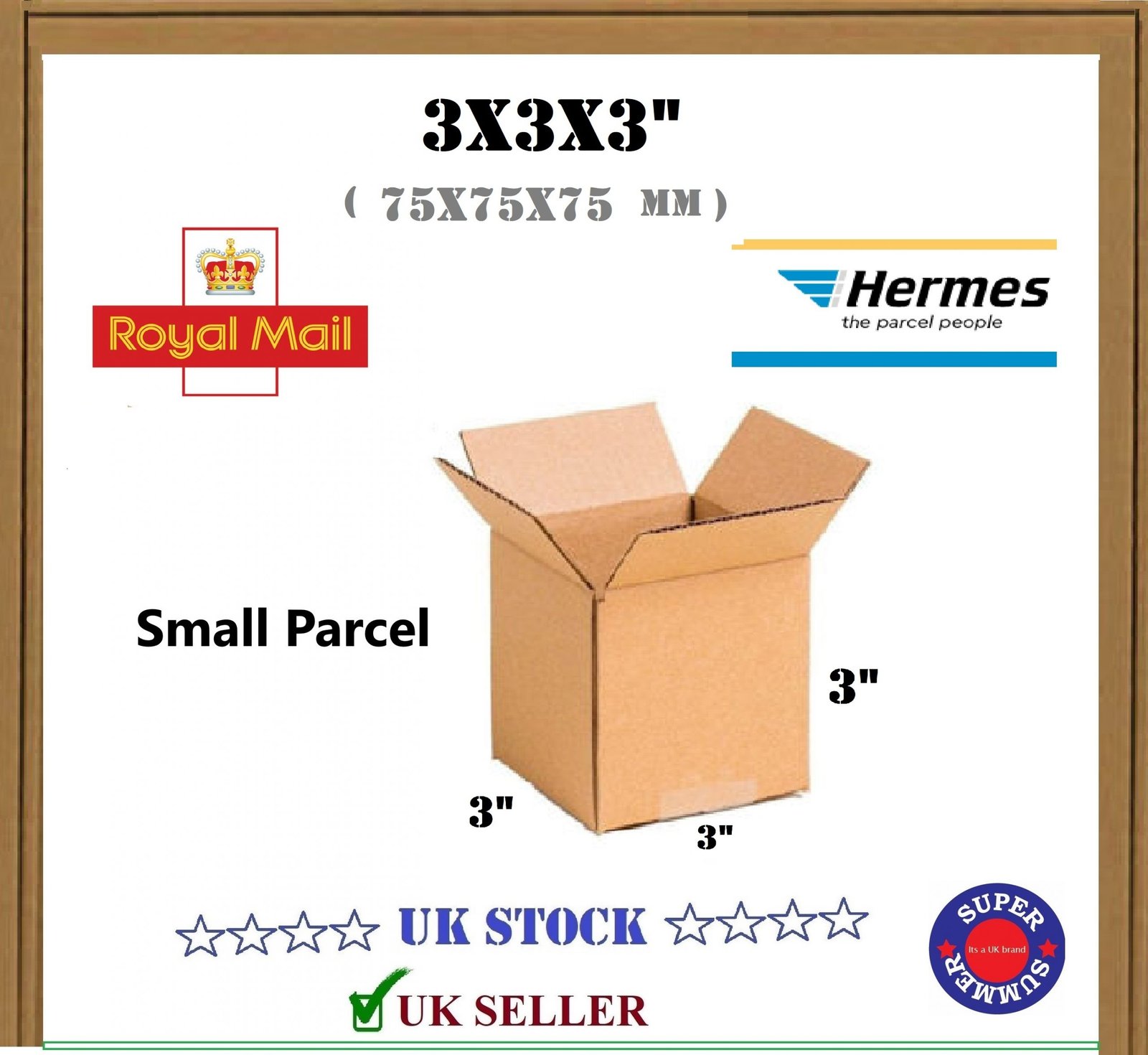 200 Royal Mail Small Parcel Cube postal mailing boxes 160 x160 x160mm 