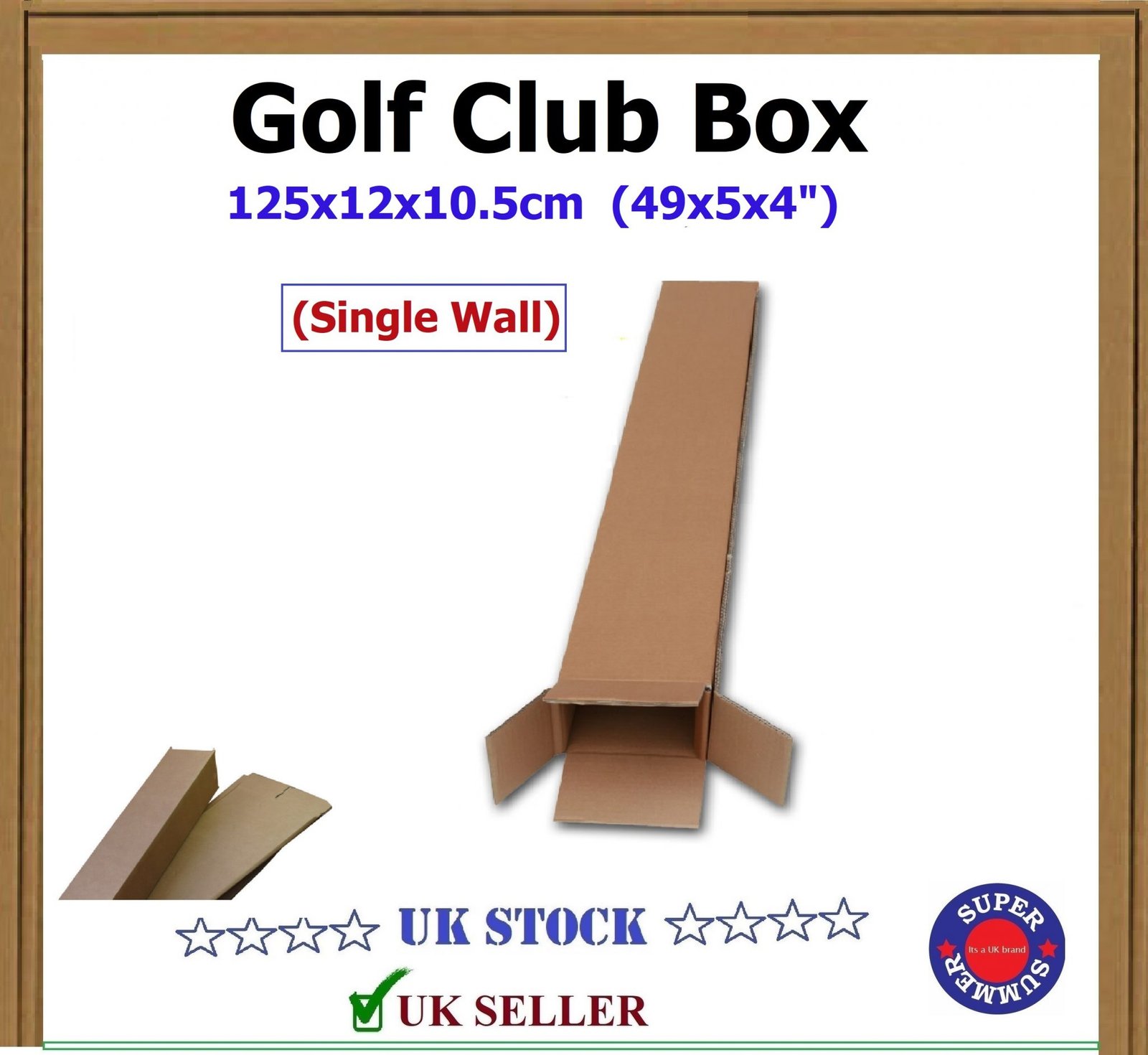 Strong Golf Club cardboard Box